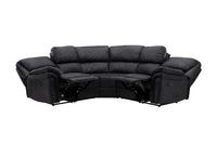 Relaxsofa Saranda – svart