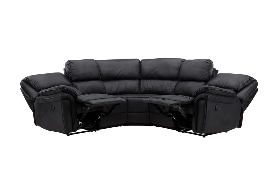 Relaxsofa Saranda – svart