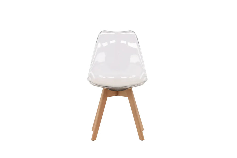 Spisestol Edvin 2-pakk – natur