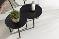 Sofagruppe Paola – svart og natur