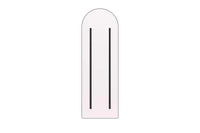 Speil Sarasota stor 3 x 193 x 66