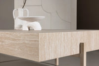 Sofabord Vadholmen 126 x 82 – hvitvasket