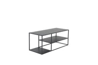 Sofabord Staal 120 x 50 – svart