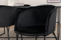 Spisegruppe Berit & Leif 200 x 90 – svart
