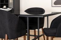 Spisegruppe Arch & Leif 2-pakk 200 x 90 – svart