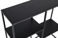 Stålhylle 26 x 81 x 80 – svart