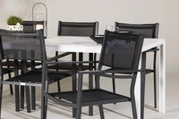 Spisegruppe Copacabana & Break 2-pakk 205 x 90 – svart og hvit