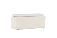 Puff Laurel 110 x 51 x 46,5 – hvit