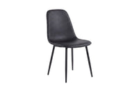 Spisestol Polar 2-pakk – svart
