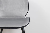 Spisestol Emma 2-pakk – grå