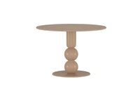 Spisebord Boule Ø110 – brun