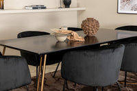 Spisegruppe Berit & Petra 190 x 90 – svart