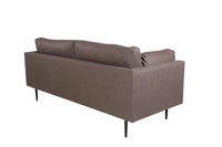 Sofa 3-seter Boom – brun