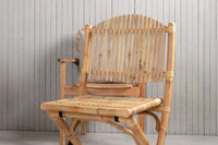 Spisegruppe Cane & Panama 160 x 90 – natur og hvit