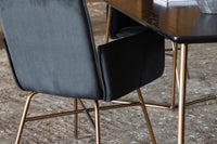 Spisebord Petra 190 x 90 – svart