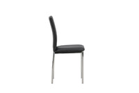 Spisestol Lily 2-pakk – svart