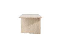 Rektangulært spisebord Skagen 240 x 100 – beige