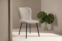 Spisestol Linus 2-pakk – beige