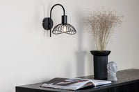 Vegglampe Elsa – svart