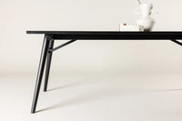 Spisebord 195 x 95 – svart