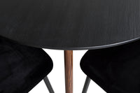 Spisebord Plaza rundt ⌀100 – laminert bordplate