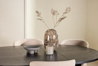 Spisegruppe Strada & Astoria 2-pakk ⌀120 – svart og beige