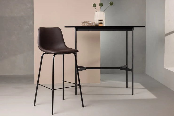 Barstol Alexi 2-pakk – brun