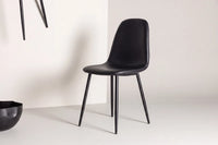 Spisestol Polar 2-pakk – svart