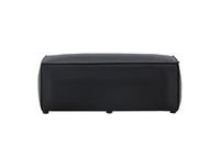 Puff Palermo 119 x 47 x 59 – svart