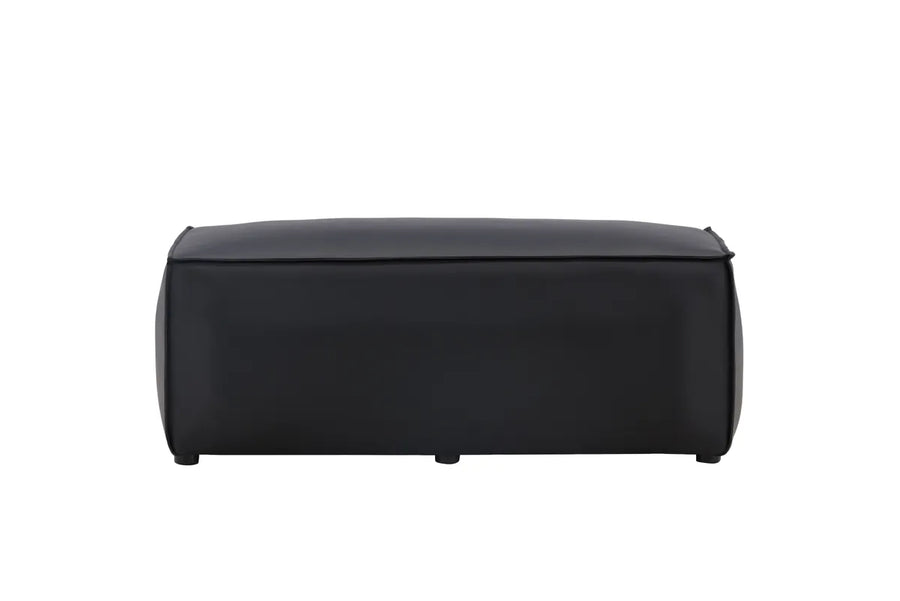Puff Palermo 119 x 47 x 59 – svart