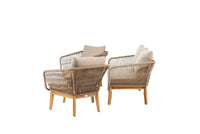 Sofagruppe Chania – natur og beige