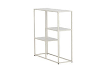 Sidebord Staal 80 x 80 x 26 – beige