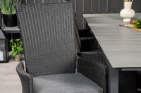 Spisegruppe Levels & Padova 229 × 100 2-pakk – svart