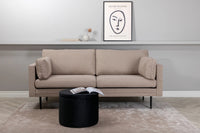 Sofa 3-seter Boom – brun
