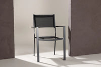 Spisestol Copacabana 2-pakk – svart