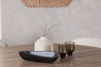 Spisegruppe rund ⌀120 2-pakk – natur og beige
