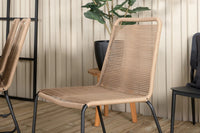 Spisegruppe Julian & Lindos 210 x 100 2-pakk – natur og brun