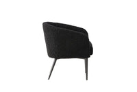 Lenestol Fluffy – svart