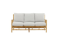 Sofa 3-seter Cane – natur