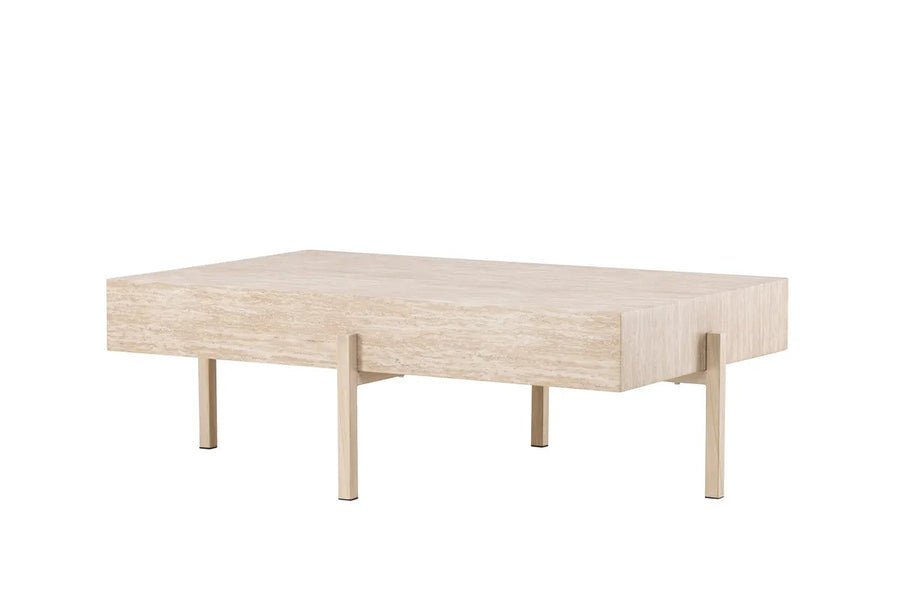 Sofabord Vadholmen 126 x 82 – hvitvasket