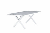 Spisebord Garcia 200 × 100 – grå