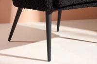 Lenestol Fluffy – svart