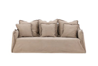 Sofa 3-seter Oskarshamn – brun