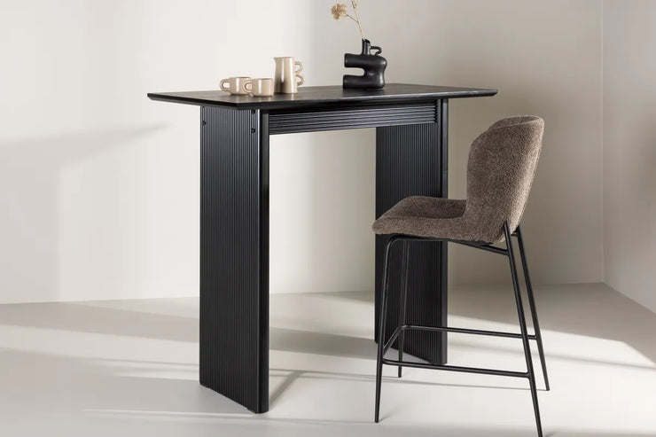 Barbord Vail 120 x 60 – svart