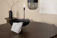Spisegruppe Limhamn & Stone + Rundt ⌀120 – beige og mokka