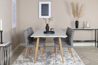 Spisegruppe 2-pakk 180 x 90 – grå og hvit