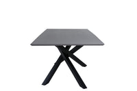 Spisebord Piazza 180 x 90 – svart