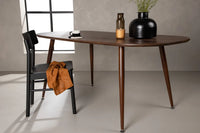 Spisebord Sanford ovalt 180 x 90 – mørkebrun