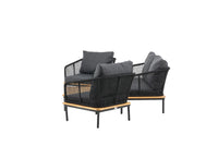 Sofagruppe Andorra – natur og svart