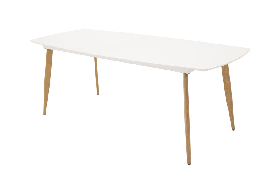 Spisebord Polar 240 x 100 – hvit